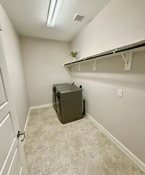 oversized laundry room