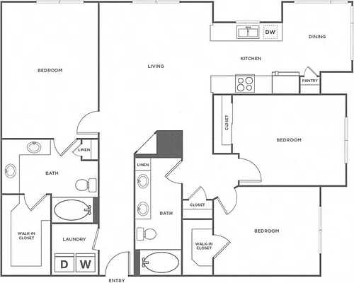 Floor plan C1