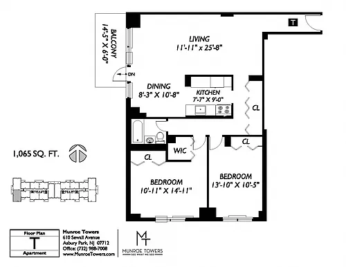 Floor plan Floorplan T
