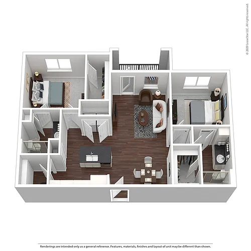 Floor plan Cabana Five