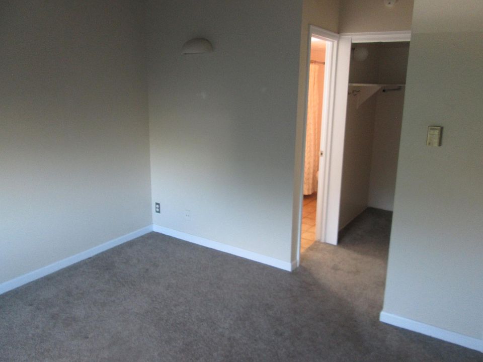 Master Bedroom with Walk In closet And Master Bath.