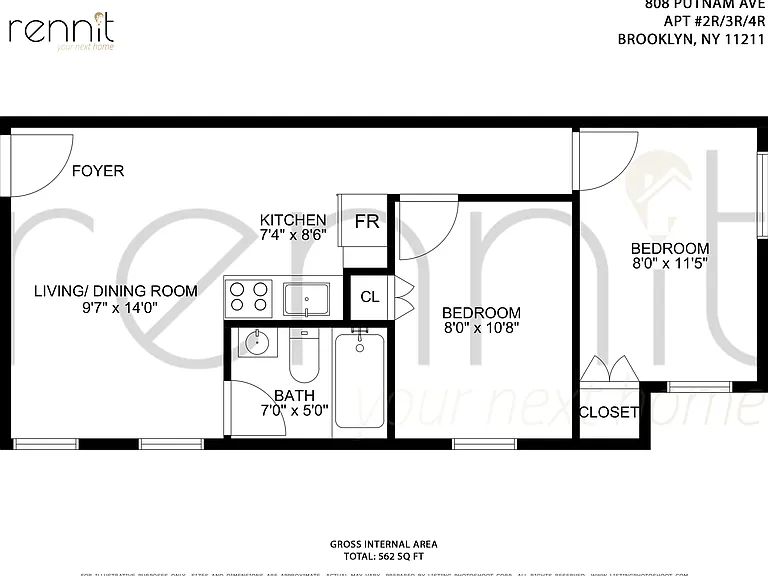 808 Putnam Ave #4B — Photo 8