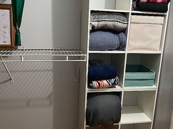 1st bedroom walk-in closet 