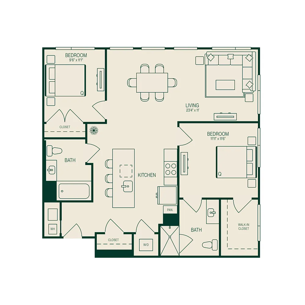 Floor plan B7