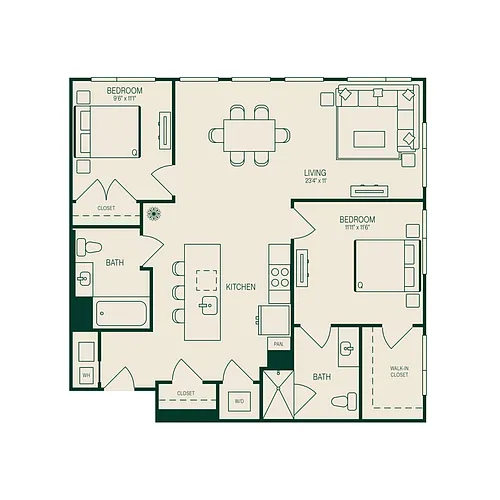 Floor plan B7