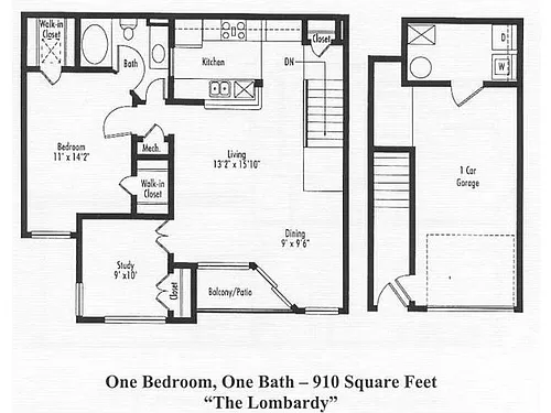Floor plan Lombardy
