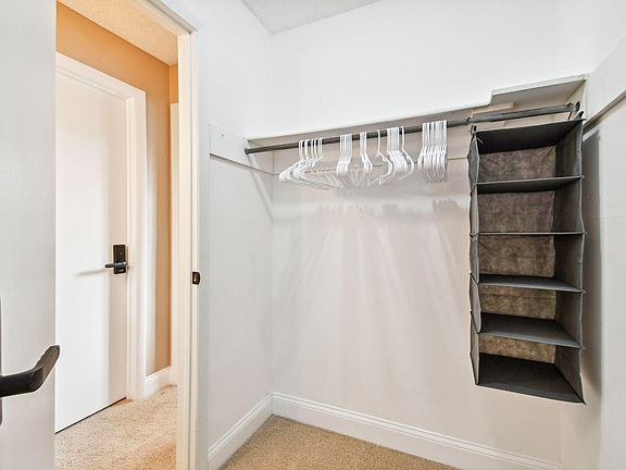 Private walk in closet and share bathroom with only one person