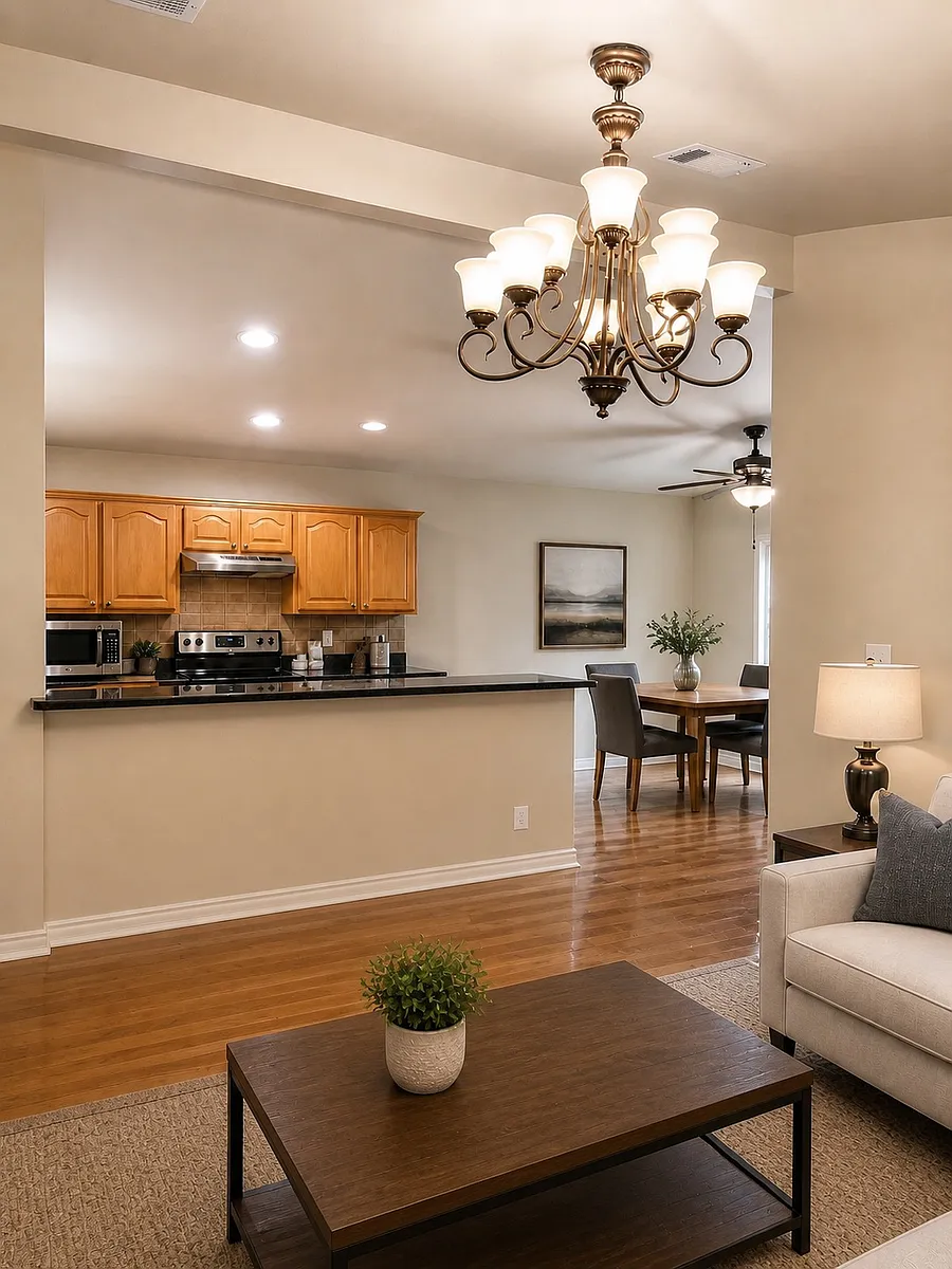 Living Area - 217 Routt St #B