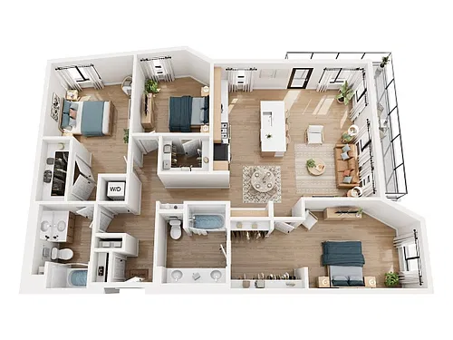 Floor plan Afterglow 1
