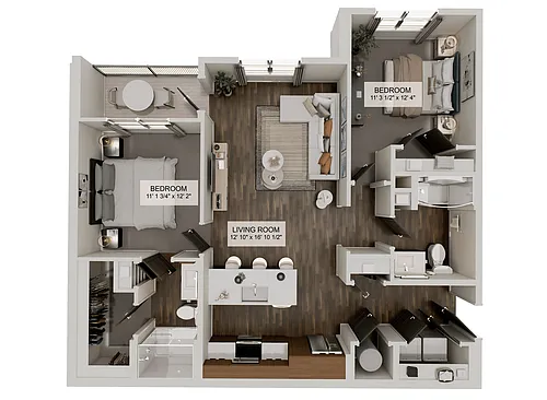 Floor plan The Horizon (B1B)