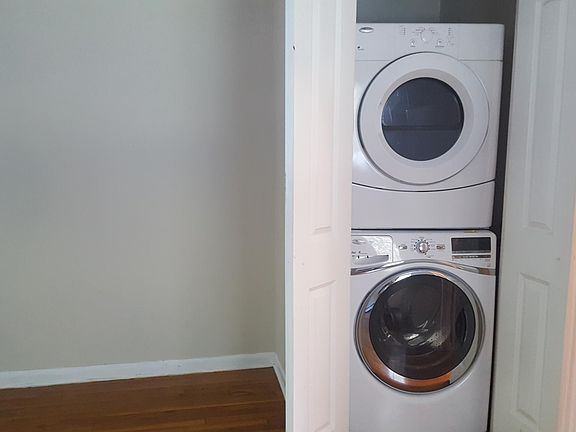 Washer and dryer in the unit