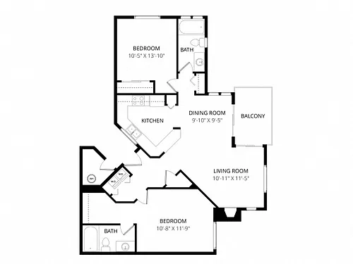 Floor plan B1
