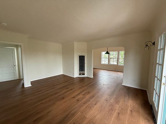 Living room, looking towards dining room