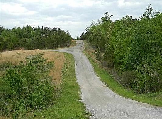Road into the property