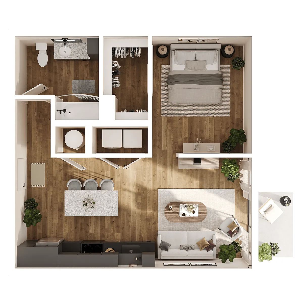 Floor plan Prism