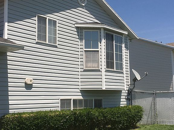 Rear with tinted windows 