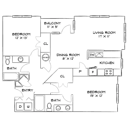 Floor plan Design 2A20