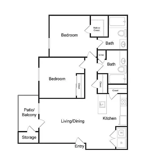 Floor plan B3 - Renovation