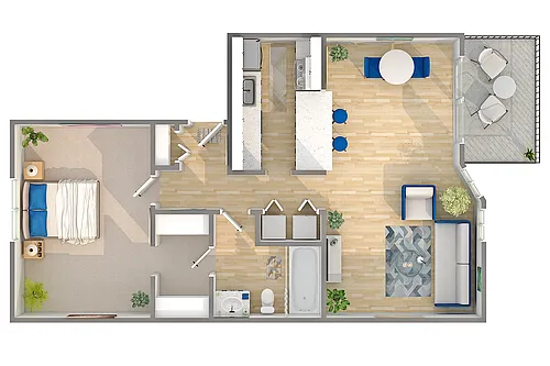 Floor plan A1