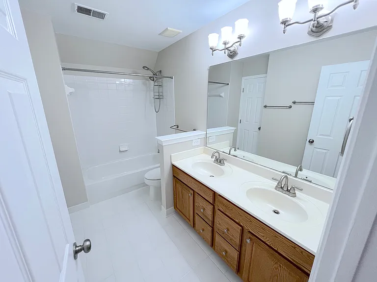 Shared bathroom