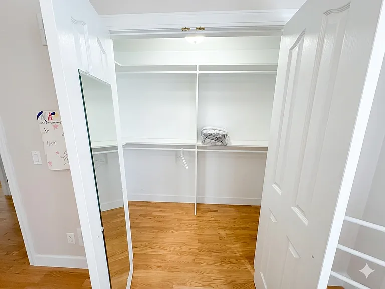 Master bedroom closet