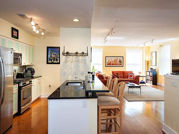 kitchen is perfect for entertaining