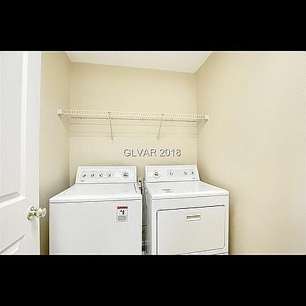 Upstairs laundry.