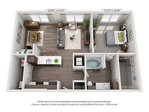 Floor plan Silver Oak 6A6