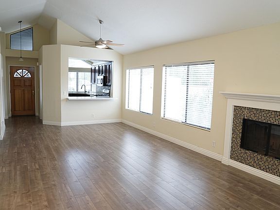 Living Room, looking into kitchen.