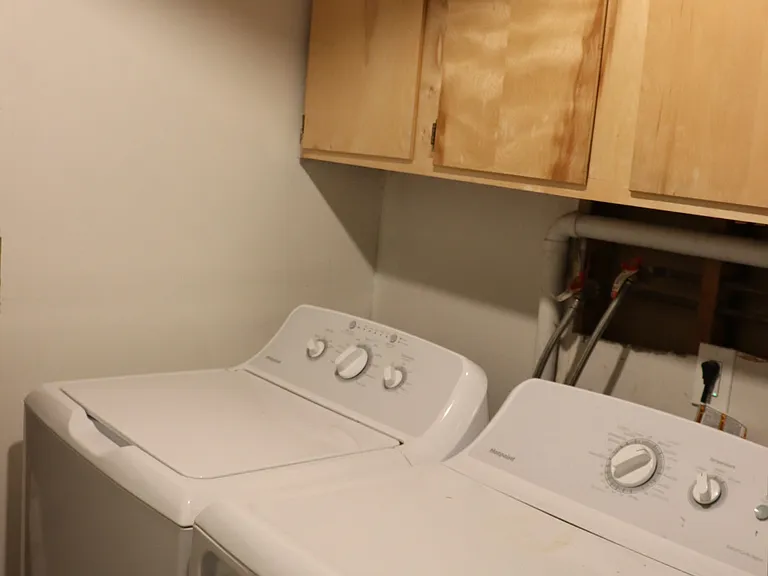 Washer & Dryer.