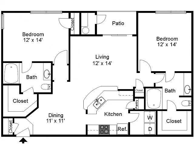 Floor plan Cypress