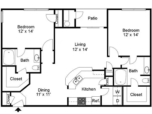 Floor plan Cypress