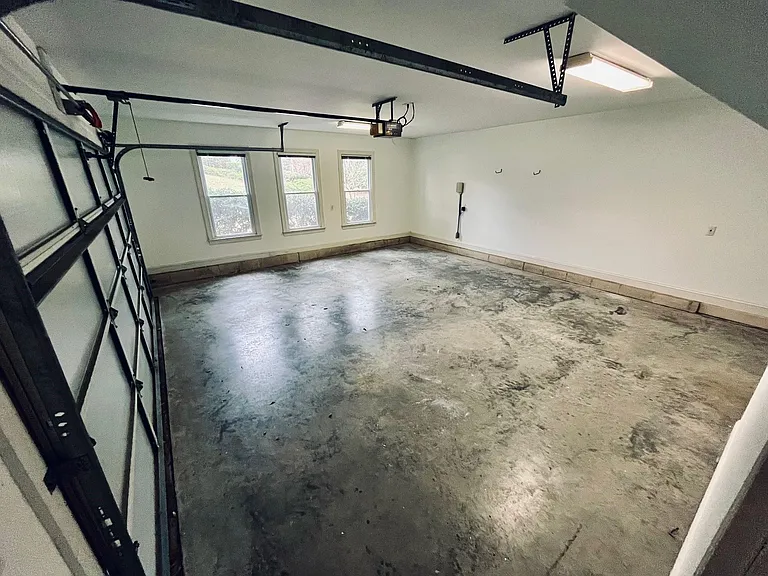 Two car garage