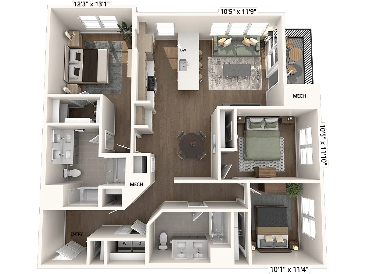 Floor plan CM05