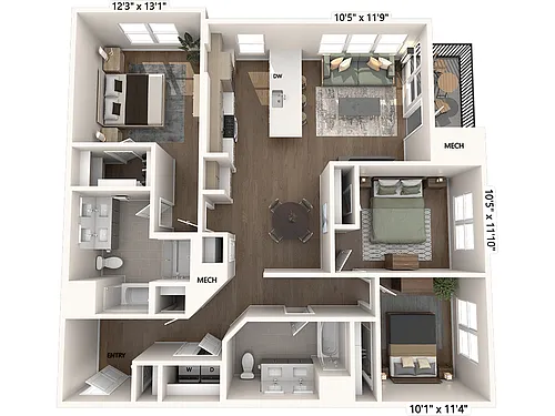Floor plan CM05