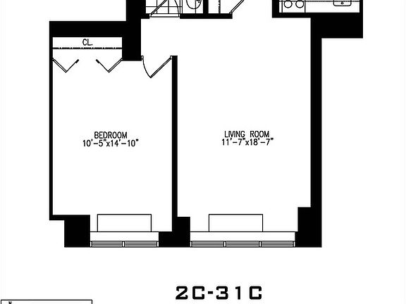2nd image of 245 E 44th St APT 20C
