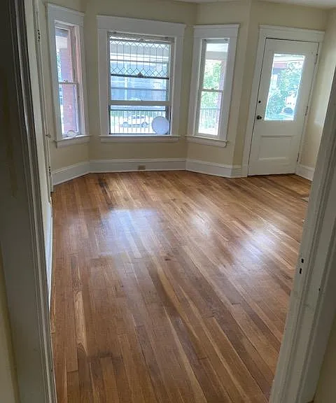 living room looking out toward balcony