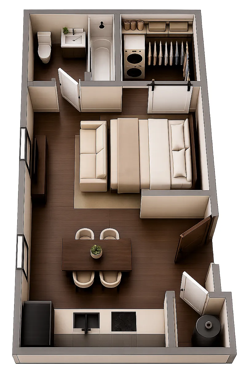 Floor plan The Benjamin