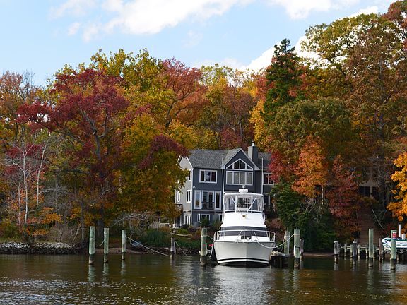 Deep water dock.