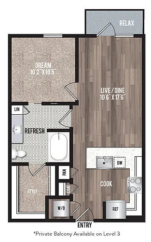 Floor plan A13