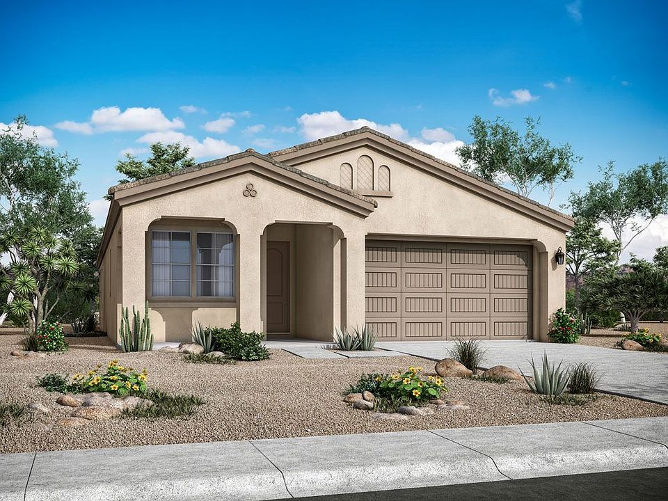 Sawgrass floor plan with Spanish elevation by William Ryan Homes Phoenix