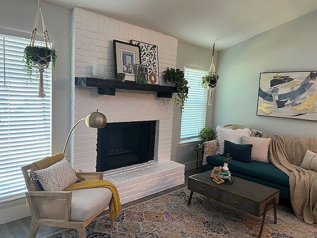 Bright and airy living room