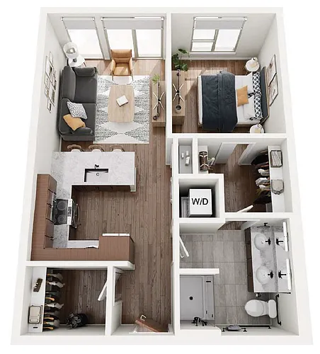 Floor plan A1