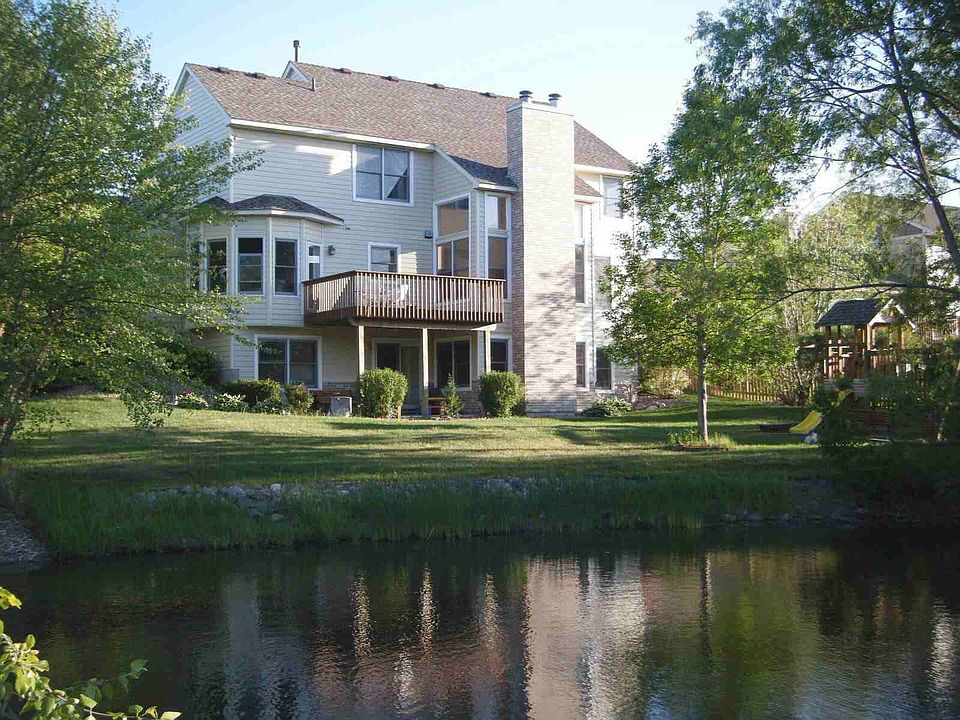 View of back across scenic pond