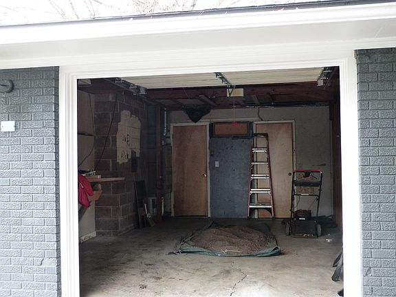 Inside of garage