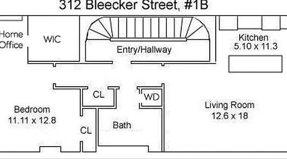 2nd image of 312 Bleecker St APT 1