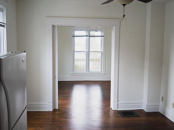 Kitchen into the living room