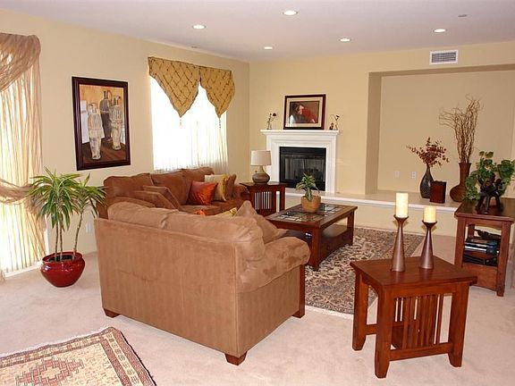 Living Room with Fireplace