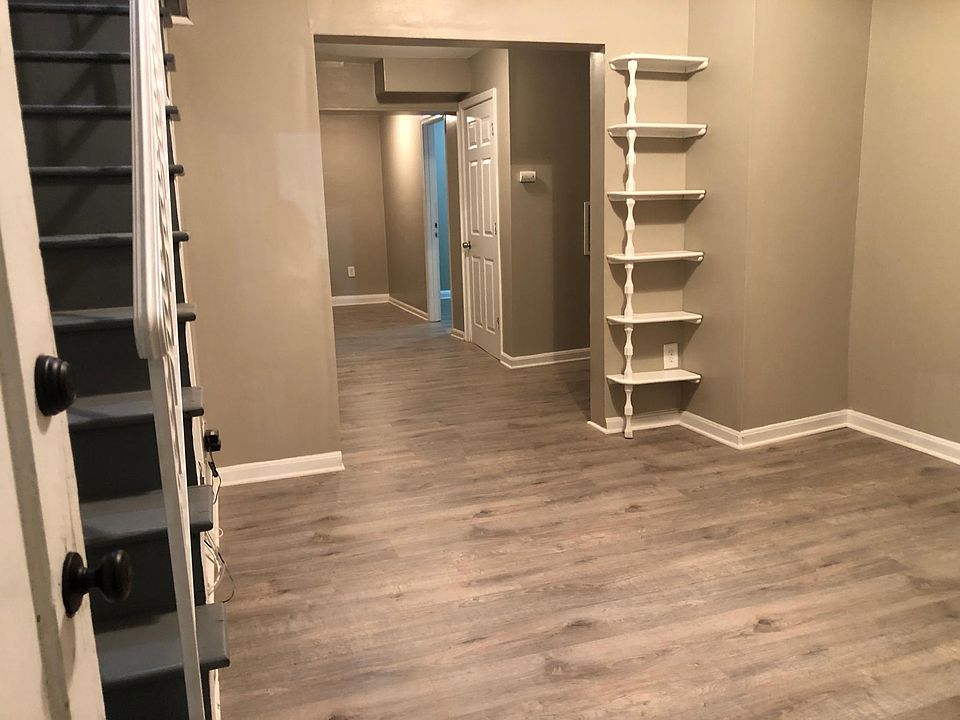 Nicely renovated living room and dining area