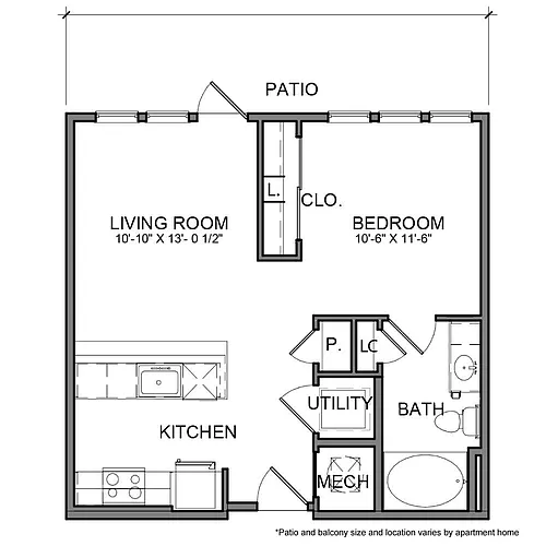 Floor plan BE.S3